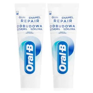 Oral B Gum & Enamel Repair Gentle Whitening jemná bieliaca zubná pasta 2 x 75 ml