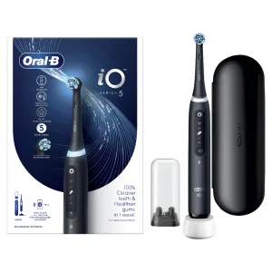 ORAL-B iO5 Series Matt Black elektrická zubná kefka čierna