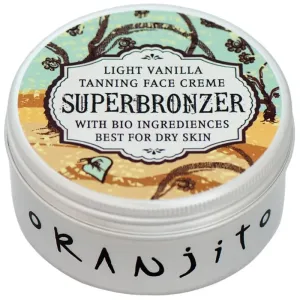 Oranjito Opaľovací krém do solária na tvár a dekolt Vanilla (Face Cream Superbronzer) 50 g