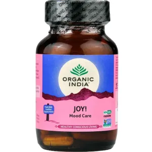 Joy! Únava, stres, vyčerpanie kapsule Organic India 60 ks Obsah: 60 kapsúl