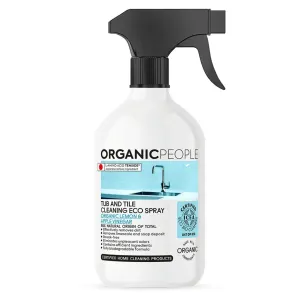 Organic People Ekologický čistiaci sprej do kúpeľne, citrón a jablčný ocot 500 ml