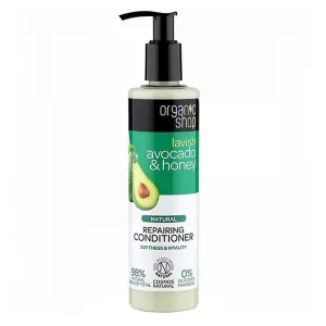 Organic Shop Natural Avocado & Honey regeneračný kondicionér pre suché a poškodené vlasy 280 ml