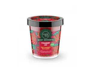 Organic Shop Body Desserts Strawberry Jam hĺbkovo čistiaci peeling na telo 450 ml #918096