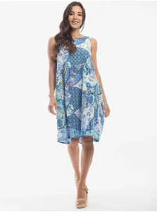 Letné a plážové šaty pre ženy Orientique - svetlomodrá, modrá, tyrkysová #8207913