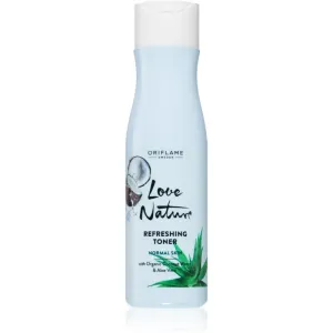 Oriflame Love Nature Aloe Vera & Coconut Water osviežujúca pleťová voda s hydratačným účinkom 150 ml