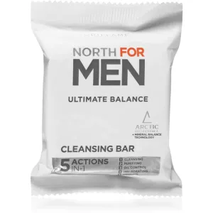 Oriflame North for Men Ultimate Balance čistiace tuhé mydlo 5 v 1 100 g