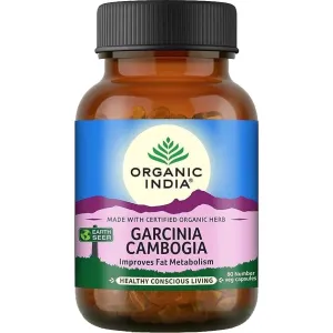 Original ATOK Garcinia Cambogia - metabolizmus tukov Organic India 60 ks Obsah: 60 kapsúl