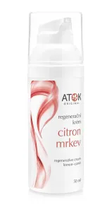 Tonizačný krém Citrón-mrkva - Original ATOK Obsah: 50 ml