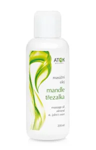 Masážny olej Mandľa-ľubovník - Original ATOK Obsah: 200 ml