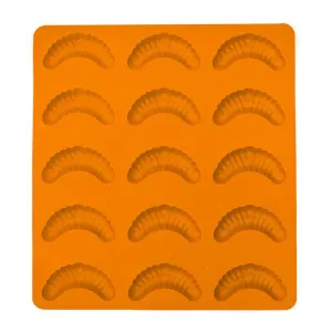 Forma na pečení rohlíčků ORION 24,5x21x1,2cm Orange