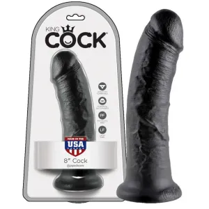 King Cock 8 dildo (20 cm) - čierne