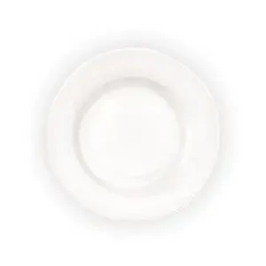Orion Tanier porc. dezertný okrúhly biely pr. 15,5 cm