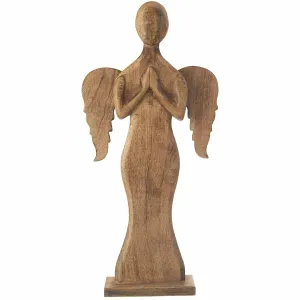 Anděl z mangového dřeva ORION XL #8535280