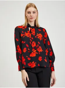 Red-black women's floral blouse ORSAY - Ladies #586302