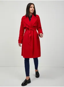 Trenčkoty a ľahké kabáty pre ženy ORSAY - červená #612701