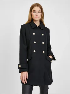Black women's winter coat with wool ORSAY - Ladies