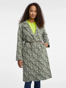 Orsay White-Black Women Patterned Coat - Women #7997048