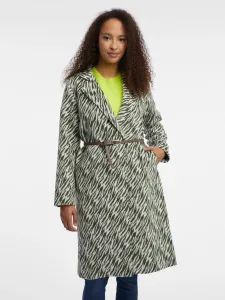 Orsay White-Black Women Patterned Coat - Women #7997046