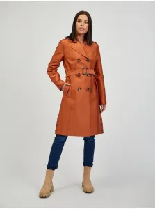 Trenčkoty a ľahké kabáty pre ženy ORSAY - hnedá #6343715