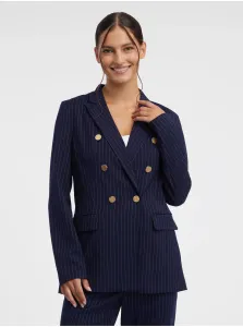 Orsay Dark blue ladies striped jacket - Ladies #7390670