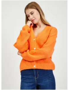 Oranžový dámsky sveter #6515116