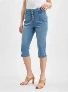 Orsay Blue Womens Shortened Slim Fit Jeans - Women