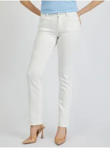 Orsay Biele ženy Straight Fit džínsy - ženy #6541997