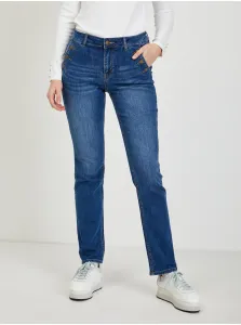 Blue Womens Straight Fit Jeans ORSAY Miko - Women
