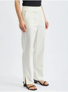 Elegantné nohavice pre ženy ORSAY - biela #6533992