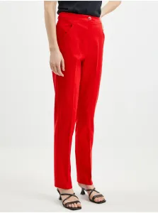 Červené dámske nohavice ORSAY #5838796