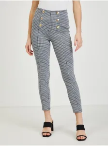 White-black women's patterned trousers ORSAY - Ladies