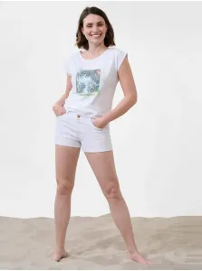 White Denim Shorts ORSAY - Women