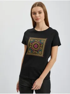 Orsay Black Womens T-Shirt - Women #6137160