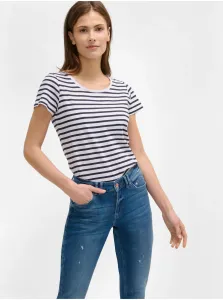 Blue-white striped T-shirt ORSAY - Women #6393947