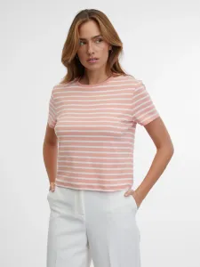 Orsay Cream-Pink Women's Striped T-Shirt - Women