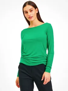 Tričká s dlhým rukávom pre ženy ORSAY - zelená #6441817