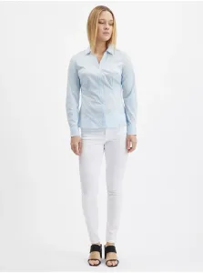 Orsay Light blue ladies shirt - Women #6534312