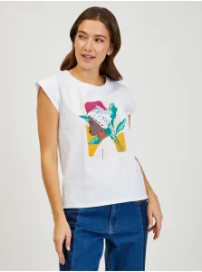 White Women's T-Shirt ORSAY - Women #585808