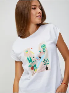 White Women's T-Shirt ORSAY - Women #635226