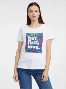 Orsay White Womens T-Shirt - Women #7482484