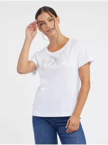 Orsay White Womens T-Shirt - Women #7456194