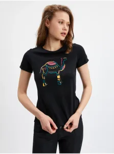 Orsay Black Womens T-Shirt - Women #6262696