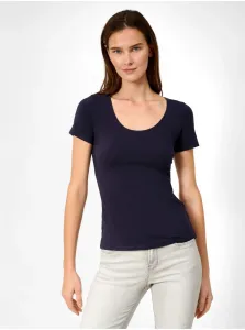 Dark blue basic T-shirt ORSAY - Women