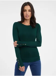 Orsay Women's Sweater Dark Green - Women #8584694