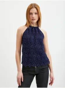 Orsay Dark blue women lace top - Women #5690581