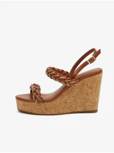 Brown Women's Wedge Sandals ORSAY - Ladies #574938
