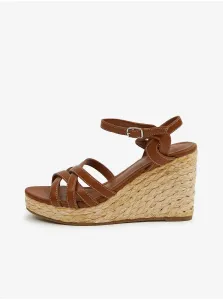 Brown Women's Wedge Sandals ORSAY - Ladies #4769862