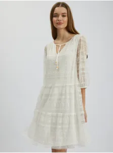 Orsay White Ladies Lace Dress - Women