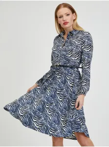 Košeľové šaty pre ženy ORSAY - biela, modrá, čierna #5281476