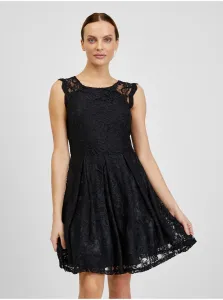 Čierne dámske čipkované šaty ORSAY - ŽENY